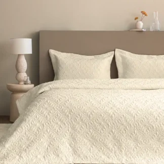 Σετ Κουβερλί 240x260 WED105 ECRU