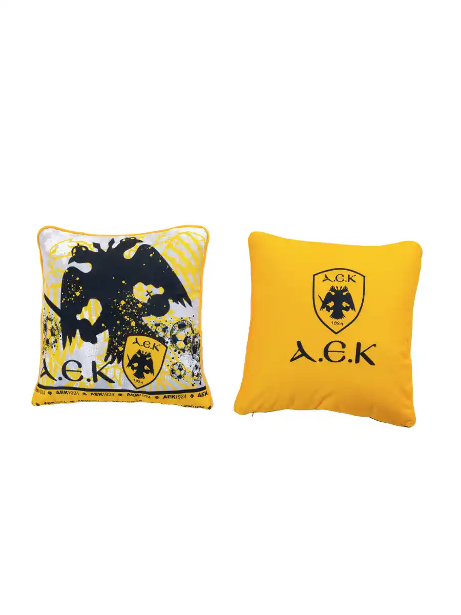 Διακοσμητική μαξιλαροθήκη 43x43 AEK - Image 2