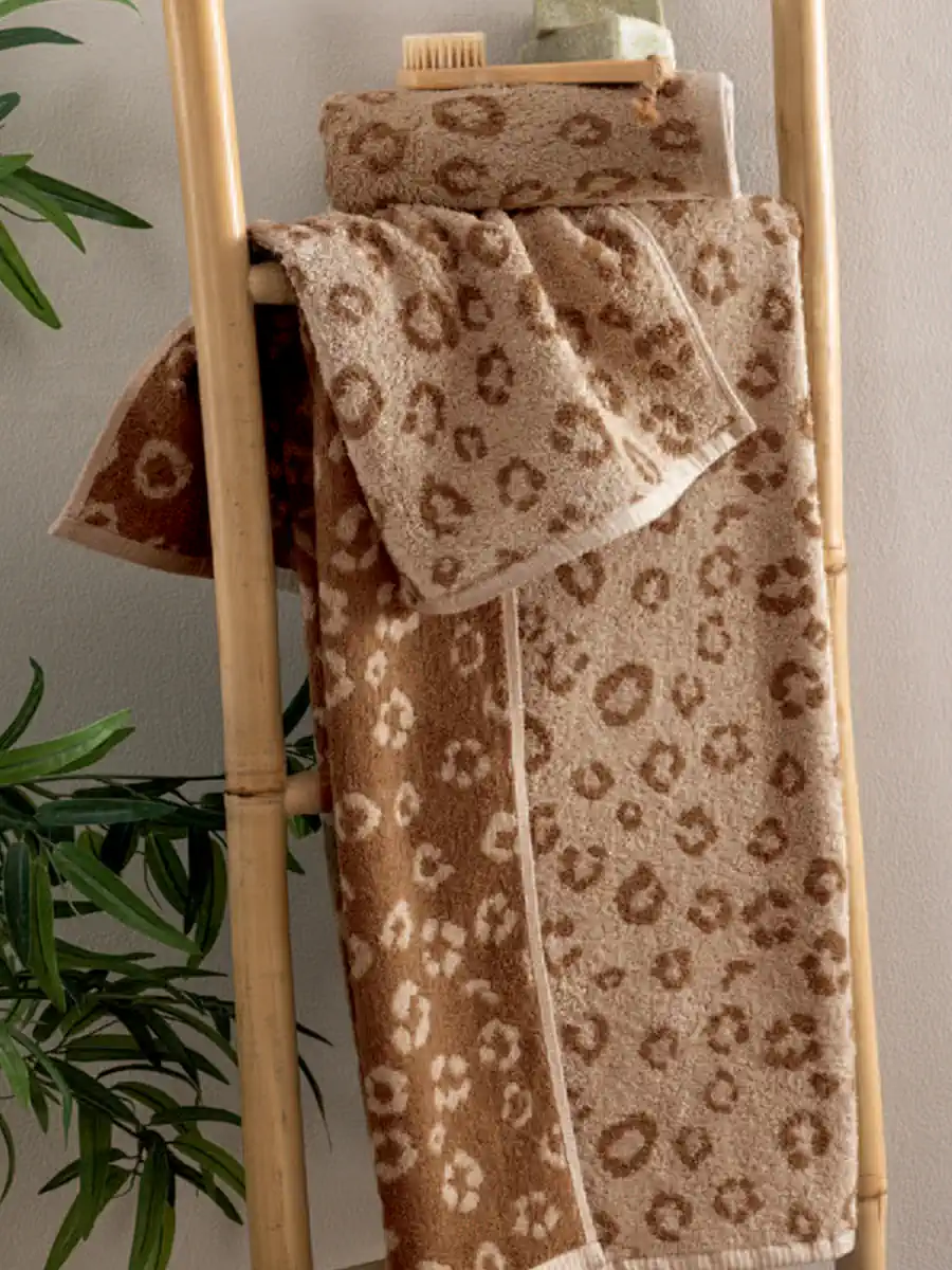 Πετσέτα Προσώπου Towels Collection 50x90 PAM BROWN