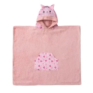 Παιδική πετσέτα με κουκούλα 70x120 KITTY