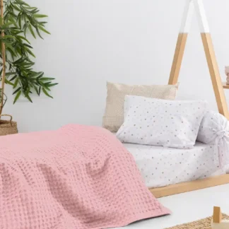 Κουβέρτα Πικέ Κούνιας Baby Blankets 100x150 MARCIE PINK
