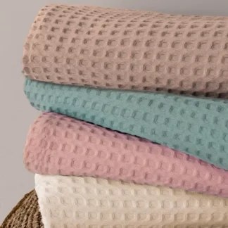Κουβέρτα Πικέ 250x240 MARCIE PINK