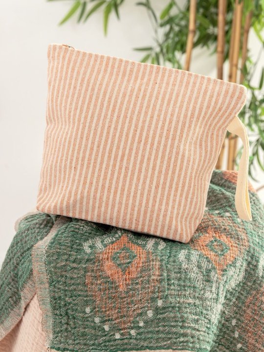 Nεσεσέρ παραλίας Palamaiki Beach Collection Pouch Salmon