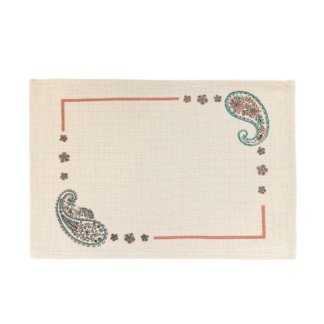 Σουπλά τραπεζαρίας, σετ δυο τεμαχίων,  κατασκευασμένα από 50% βαμβάκι και 50% Polyester, 35x50 εκατοστά.