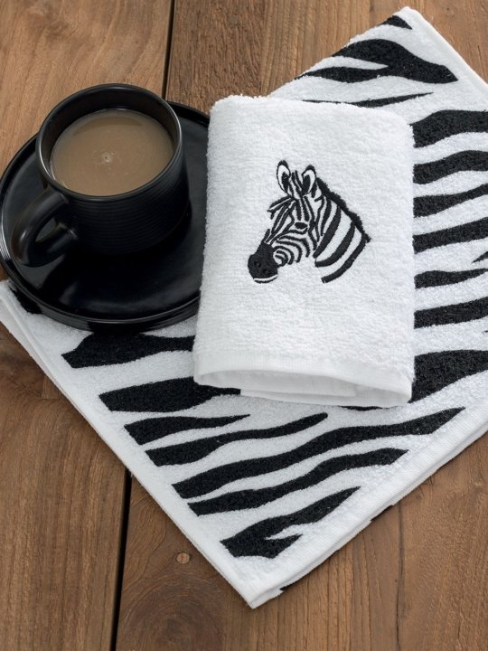 Σετ πετσέτες κουζίνας Palamaiki Zebra