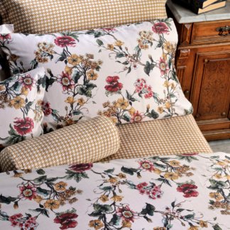 Σετ Σεντόνια King 868 Beige Flower - DownTown