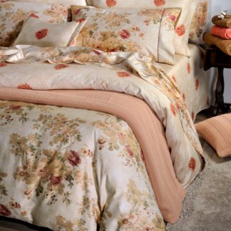 Σετ Σεντόνια King 885 English Flower Beige - DownTown