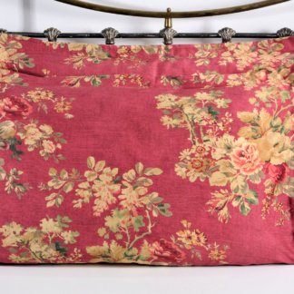 Ζεύγος Μαξιλαροθήκες Oxford 886 English Flower Red - DownTown
