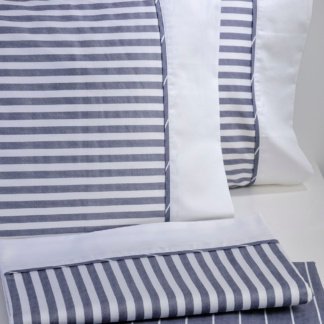 Σετ Σεντόνια Μονά 878 Elvira Stripe Blue - DownTown