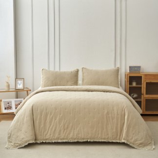 Κουβρ-λι Venus Beige 170Χ240 + 1 Μαξ/κη 50Χ70 - DownTown