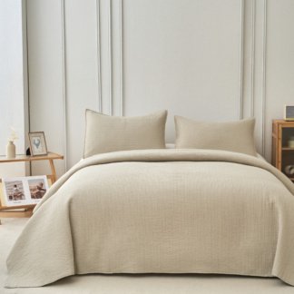 Κουβρ-λι Joy Cream 170Χ240 + 1 Μαξ/κη 50Χ70 - DownTown