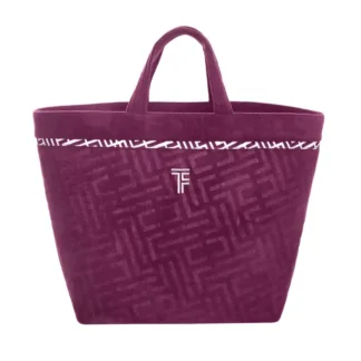 Τσάντα Παραλίας Icon Aubergine - Feel and Touch