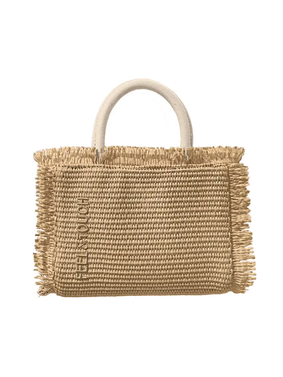Τσάντα Χειρός Mini Tropical Natural - Feel and Touch - Image 2