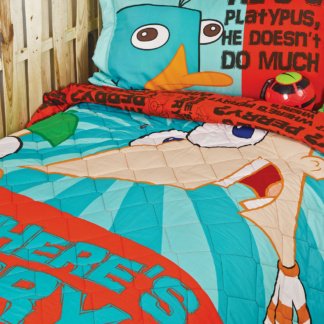 Σετ Παπλωματοθήκη Μονή Disney 170x250 PHINEAS & FERB