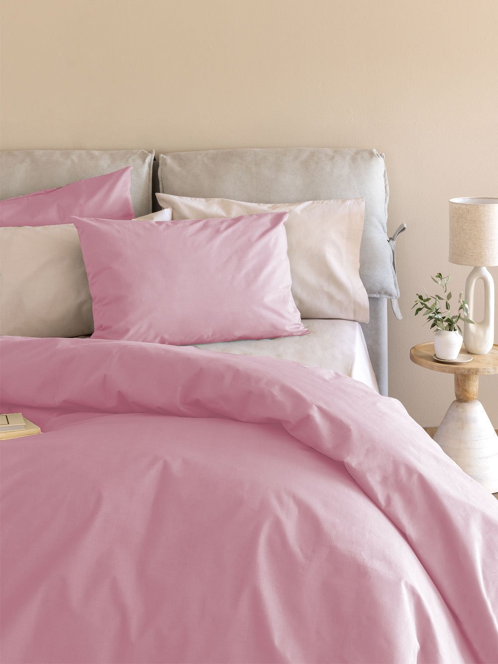 Σεντόνι King size 180x200+32 ETOILE/2 PINK Με Λάστιχο