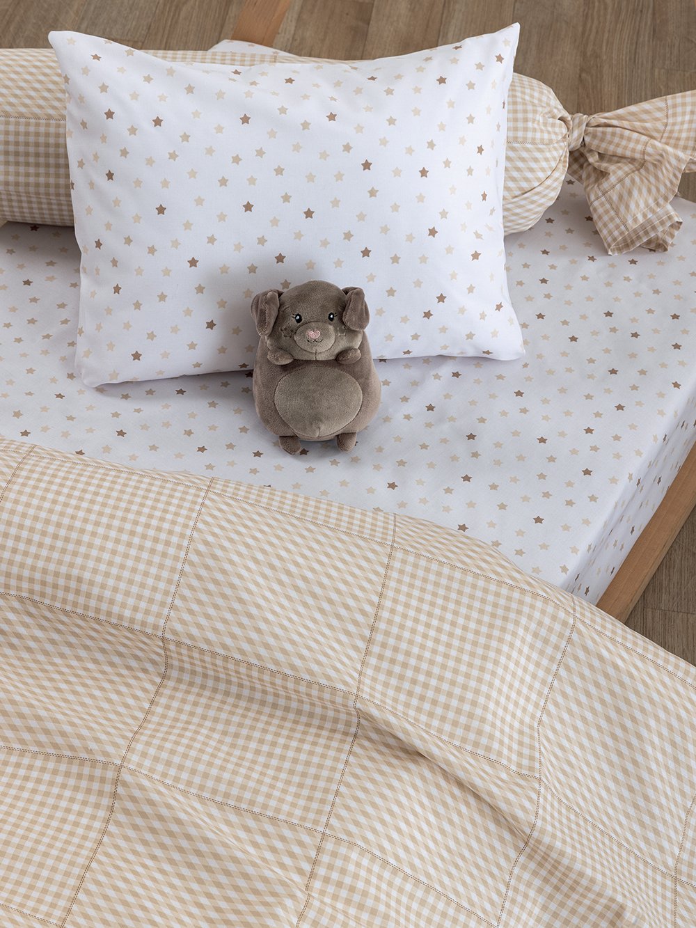 Πάπλωμα Κούνιας Bon Bon 110x150 BB100-BB101 BEIGE