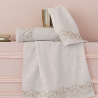 Σετ Πετσέτες Towels Collection MAIRA CREAM