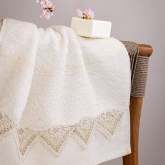 Σετ Πετσέτες Towels Collection PENTE CREAM
