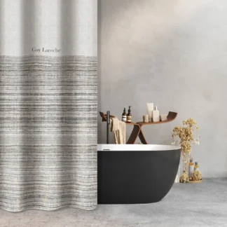 Κουρτίνα Μπάνιου Mousse Smoke 180X185 - Guy Laroche