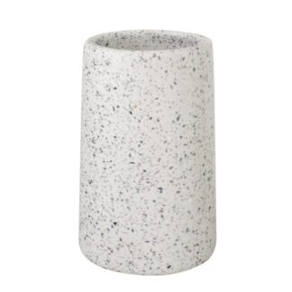 Q BATH Ποτήρι Οδοντόβουρτσας από Μάρμαρο Φ7.5x12.3cm 250ml AWD02341550