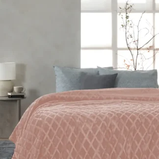 Κουβέρτα Fleece 160x240 NADINE PINK
