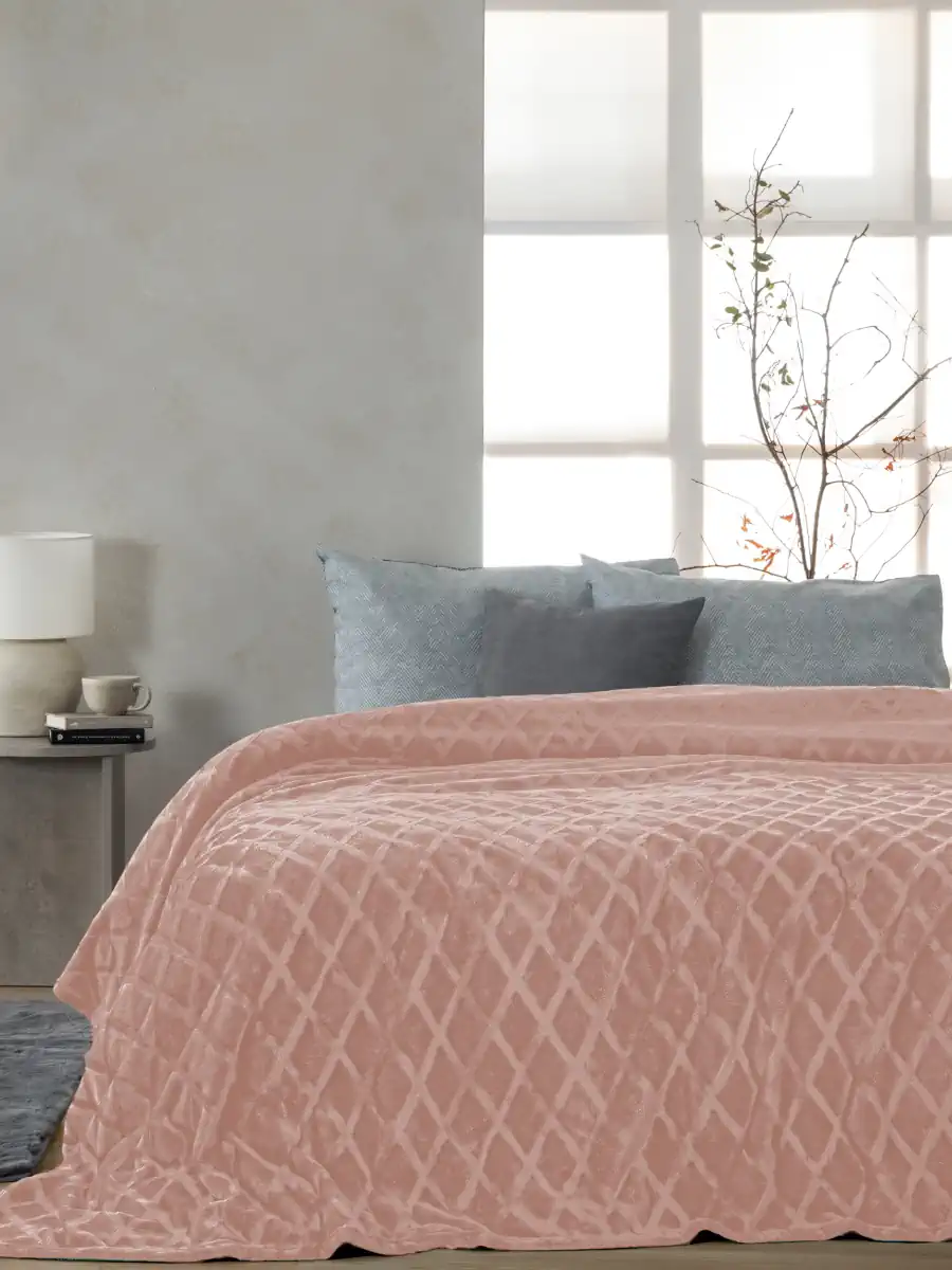 Κουβέρτα Fleece 160x240 NADINE PINK