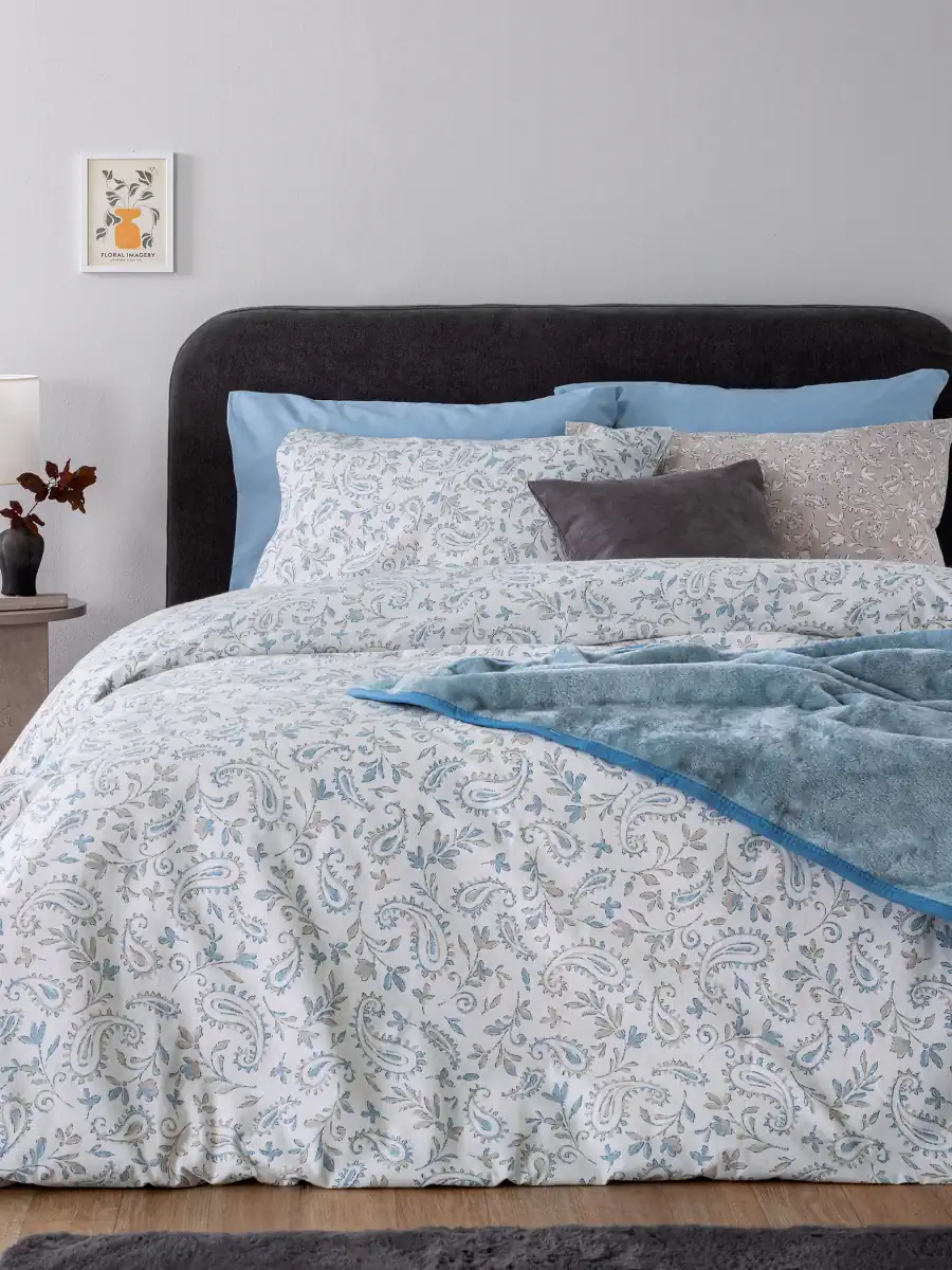 Σετ Μονά Σεντόνια Flannel Beauty 170x265 FB0246 Χωρίς Λάστιχο
