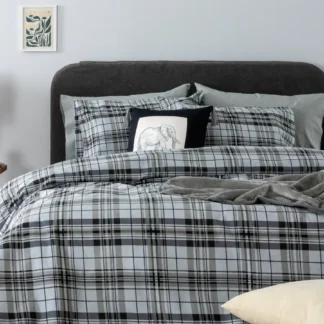 Σετ Μονά Σεντόνια Flannel Beauty 170x265 FB0249 Με Λάστιχο