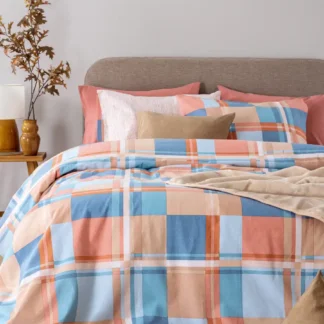 Σετ Σεντόνια Υπέρδιπλα Flannel Beauty 240x265 FB0250 Με Λάστιχο