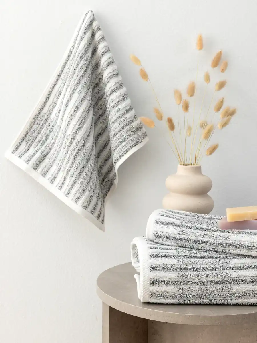 Πετσέτα Προσώπου Towels Collection 40x60 RECO BLACK