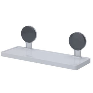 Ράφι Μπάνιου από ABS 32x11.5x11.7cm White/Grey MRShome