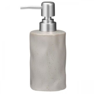 Δοχείο Κρεμοσάπουνου Stoneware 300ml 9x7.3x17.5cm Cool Grey 5U MRShome