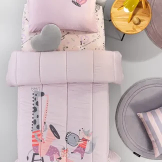 Κουβερλί Jazz Lilac Suede 160X220 - Saint Clair